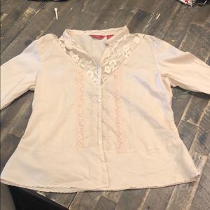 Quizz - Button Down Style Shirt - Large